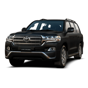 Alternative view of Toyota Land Cruiser